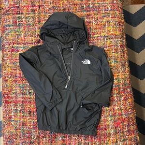 The North Face Kids Black Pullover Windwall Jacket Size 10-12
